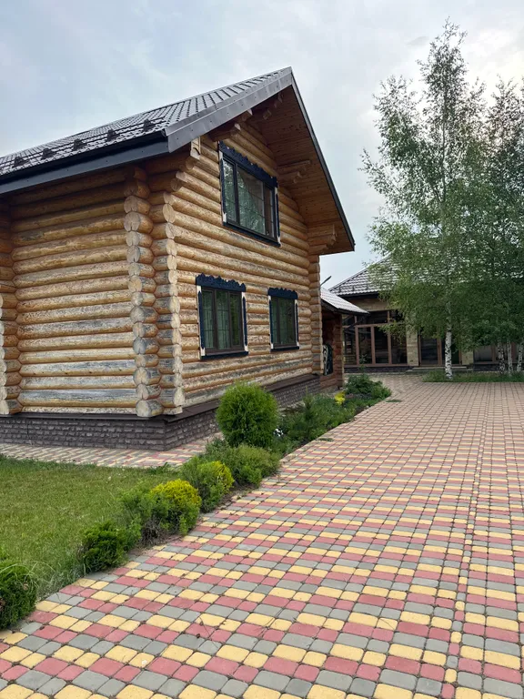 Дом-баня в деревенском стиле