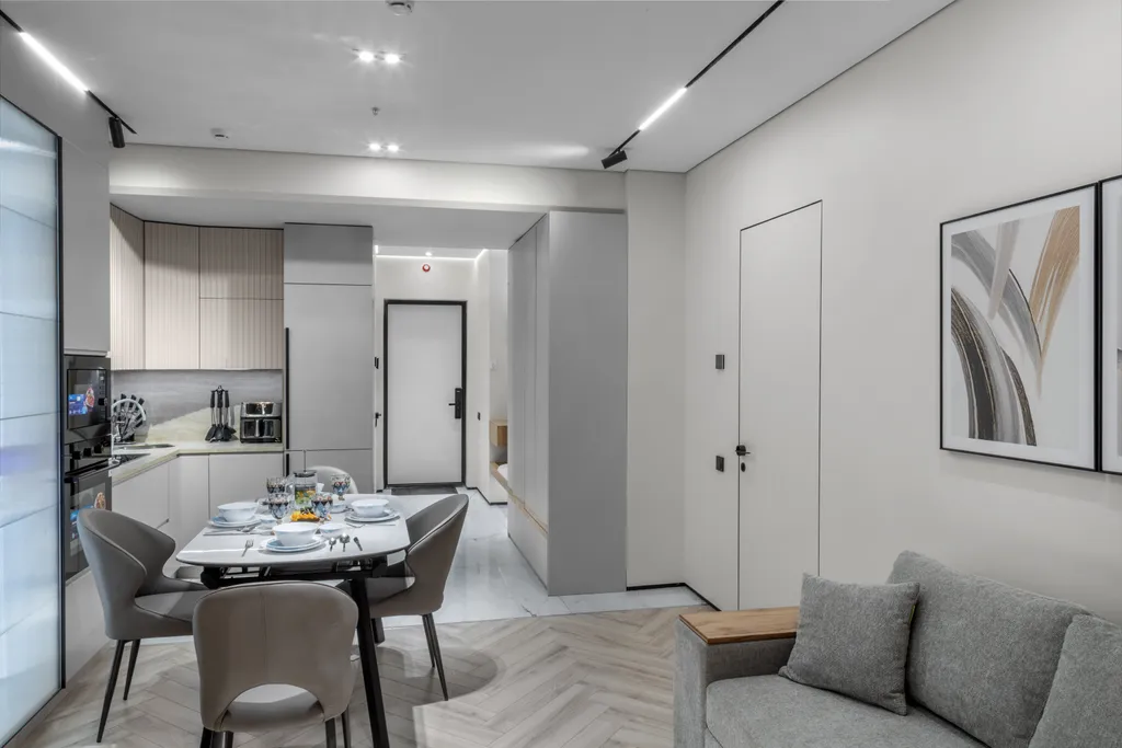 Премиум квартира в центре NRG U-Tower — 4 этаж