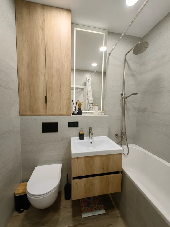 Двухкомнатный апартамент Family inn с кондиционером