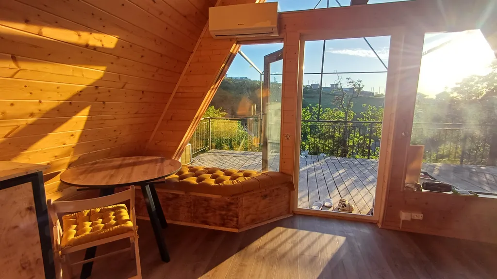 Дом 60m2 — чан для купания, кухня, Wi-Fi