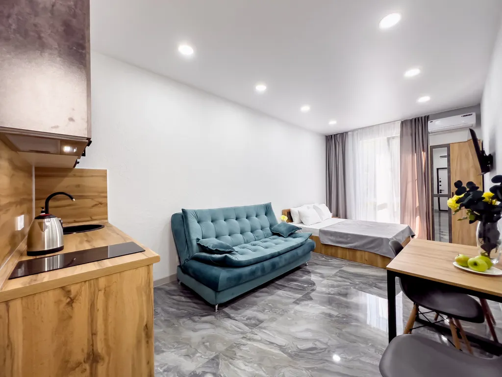 Уютная студия в Eco Land с бассейном