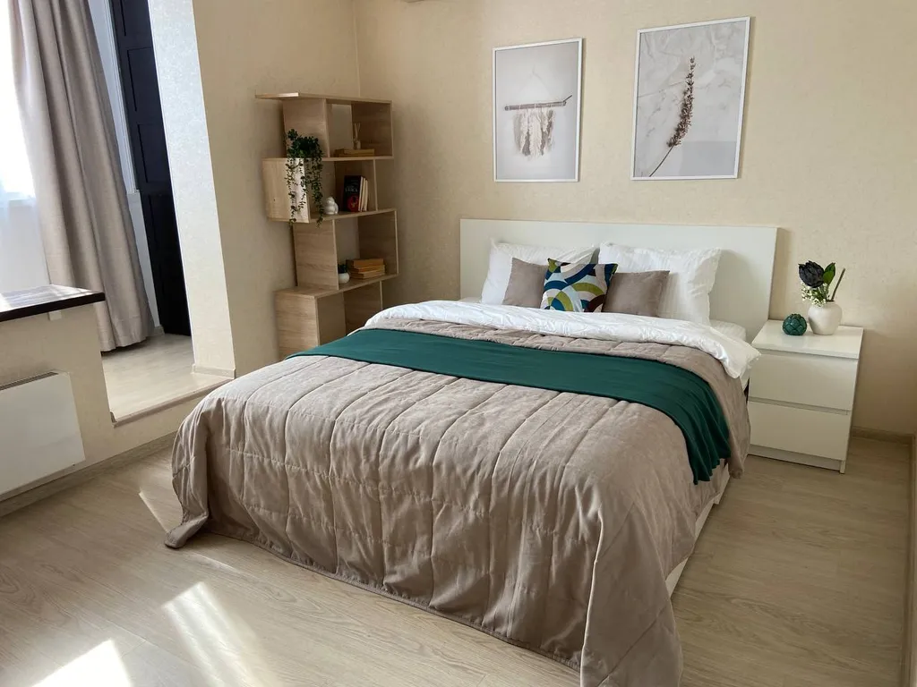 Уютная студия с видом на реку