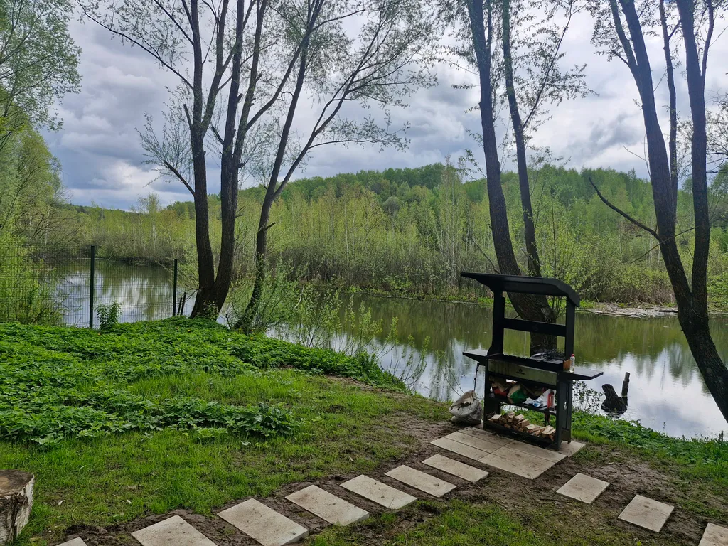 Коттедж А-фрейм с видом на озеро и лес — Казань
