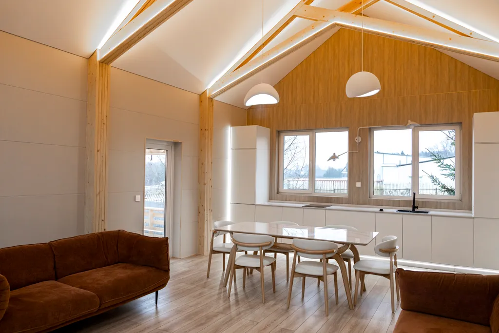 Дом с баней и джакузи