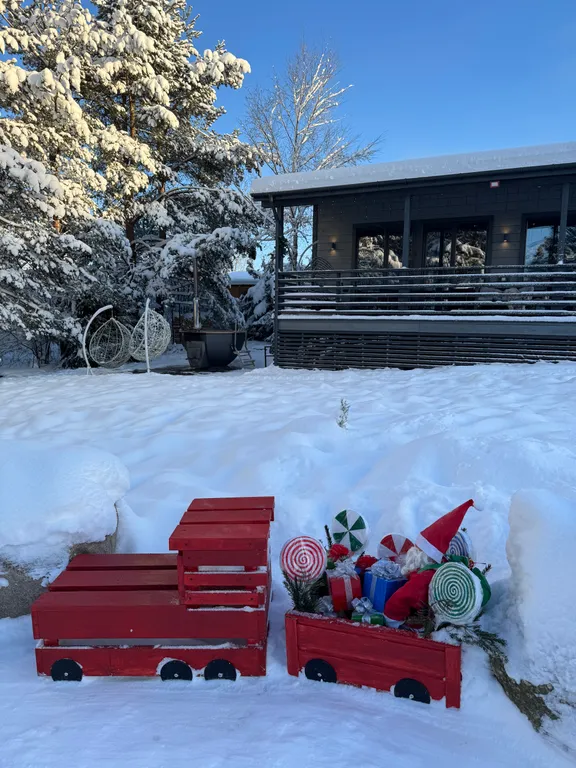 Коттедж вблизи Игоры с банным чаном