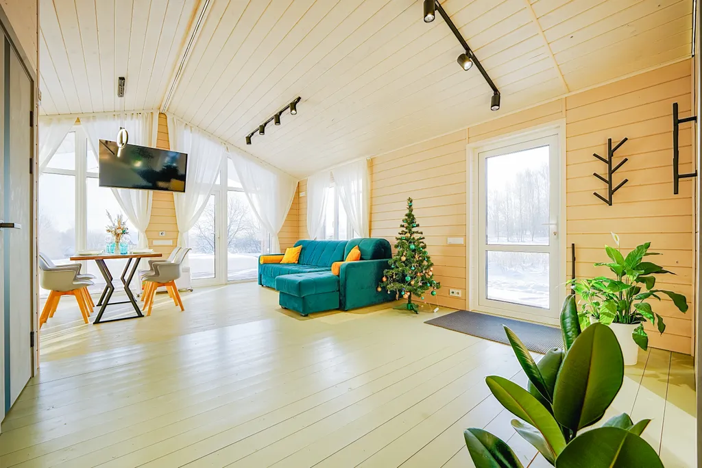 Уютный домик с прекрасной атмосферой