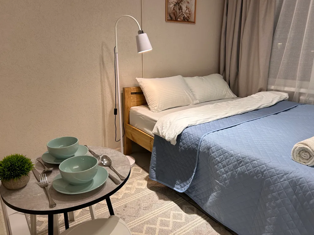 Уютная студия для двоих — всё для вашего комфорта!