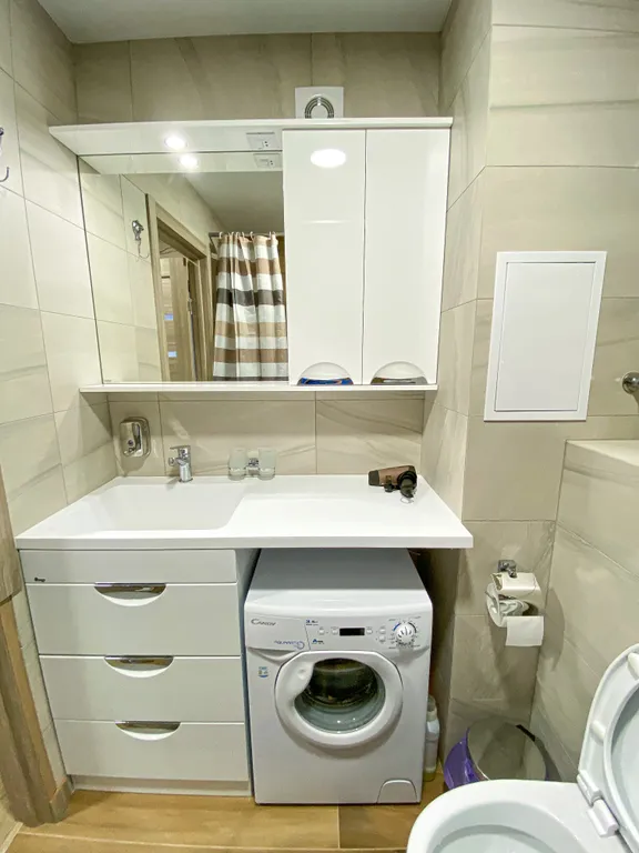 Отличная студия с шикарным видом из окна