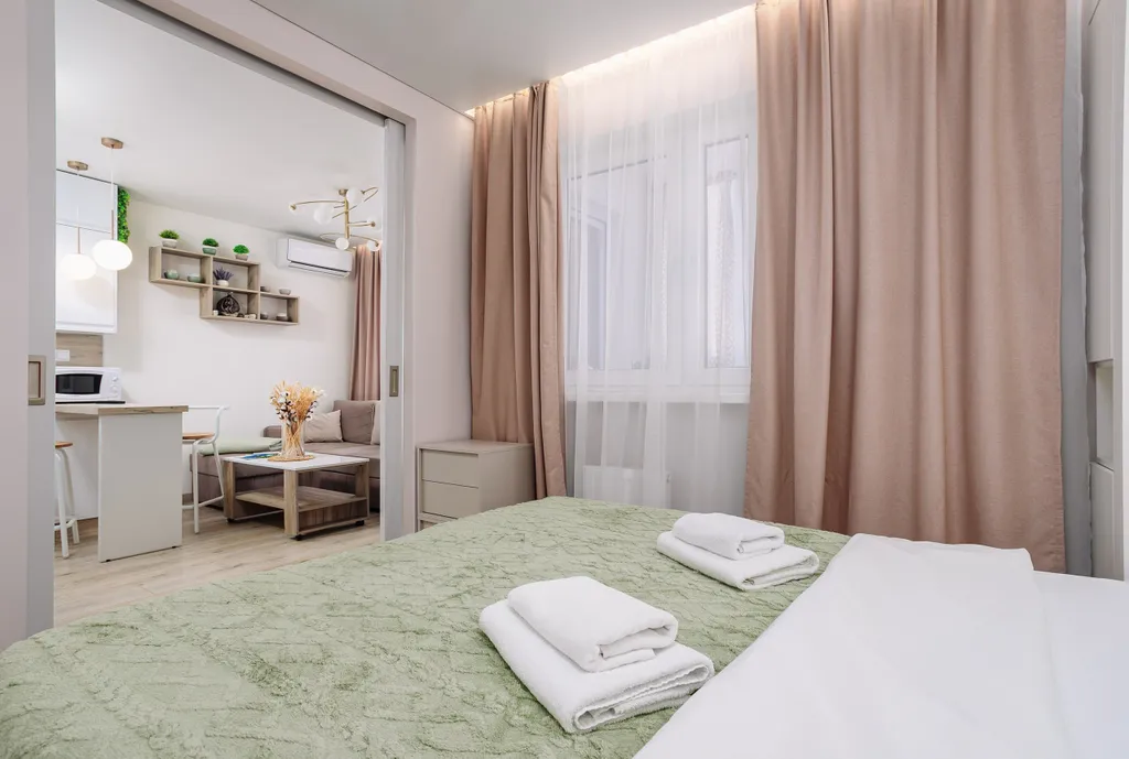 Квартира Квартира Современная 1-комнатная рядом с Сириус Арена — Сириус