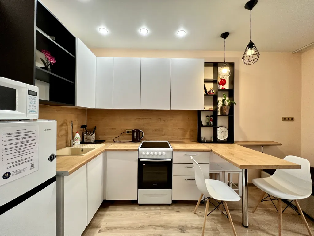 Просторная однокомнатная квартира в центре, не берем оплату за финальную уборку