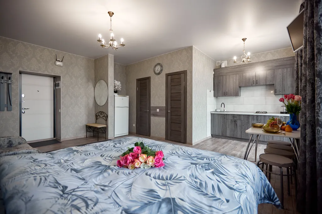 Квартира с 2 балконами, ПАРКОВОЧНЫМ местом и видом на водонапорную баш