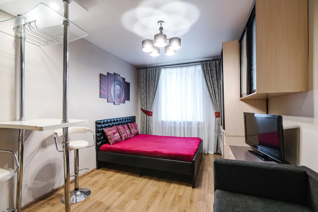 Небольшая студия гостиничного типа