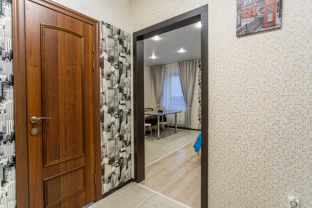 Современная студия в монолитном доме