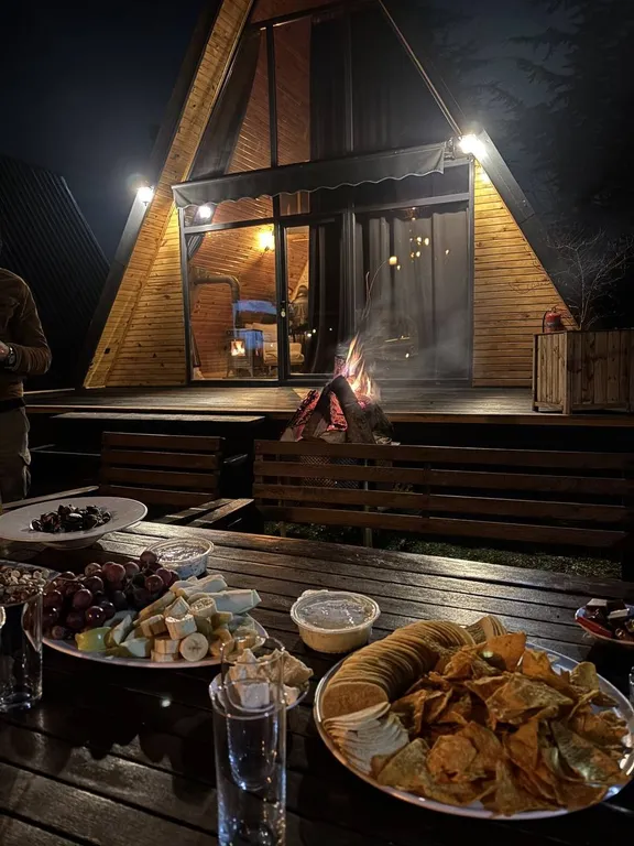 Коттедж Современный дом в стиле a-frame — Иннолово