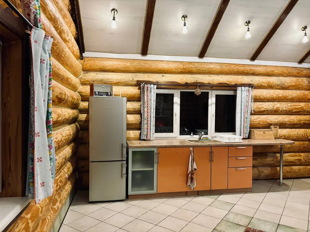 Коттедж Коттедж Настоящая русская изба Николаича — Рузино