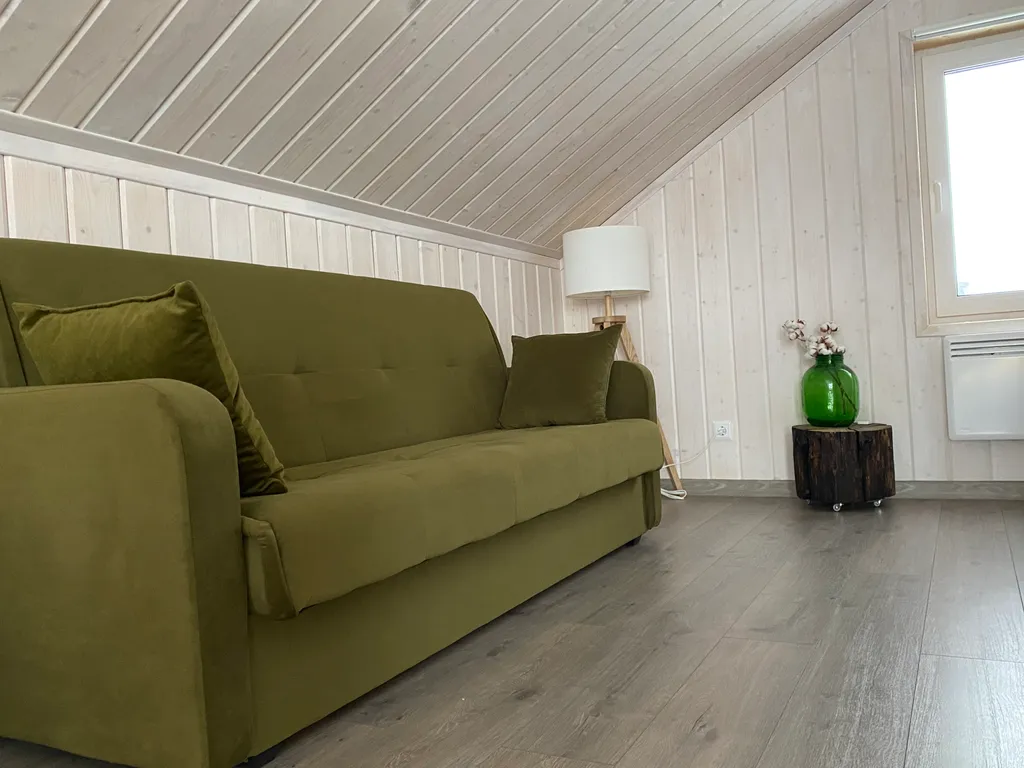 Домик Руби с камином в Болотов деревне