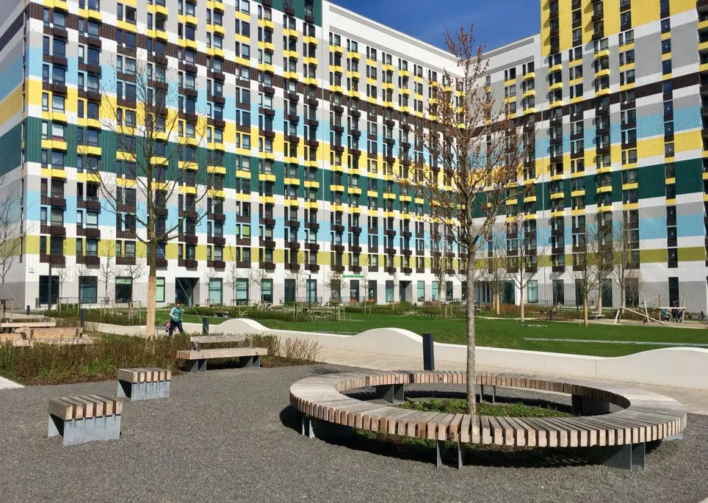 Квартира Квартира Евродвушка в новом ЖК на Варшавском шоссе 141 — Москва