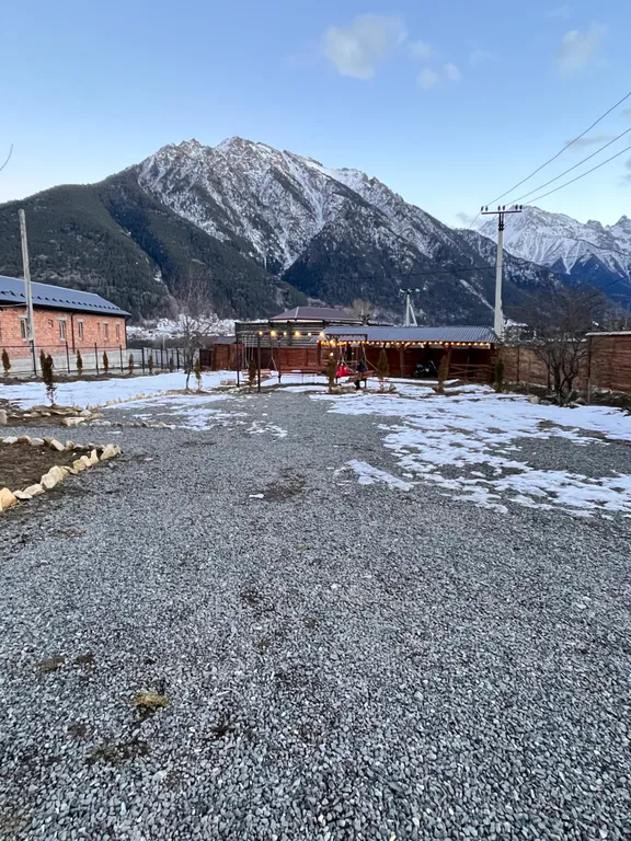 Домбай -Теберда , домики в горах