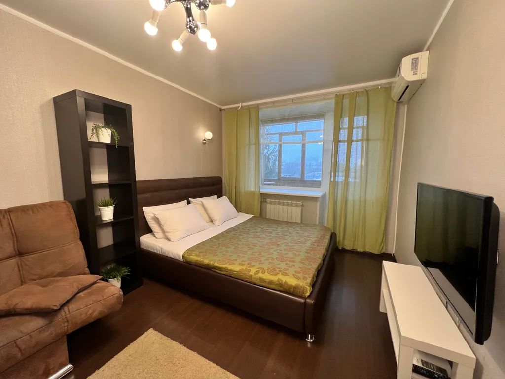 1-комнатная квартира в деловом и историческом центре города с новогодней елкой