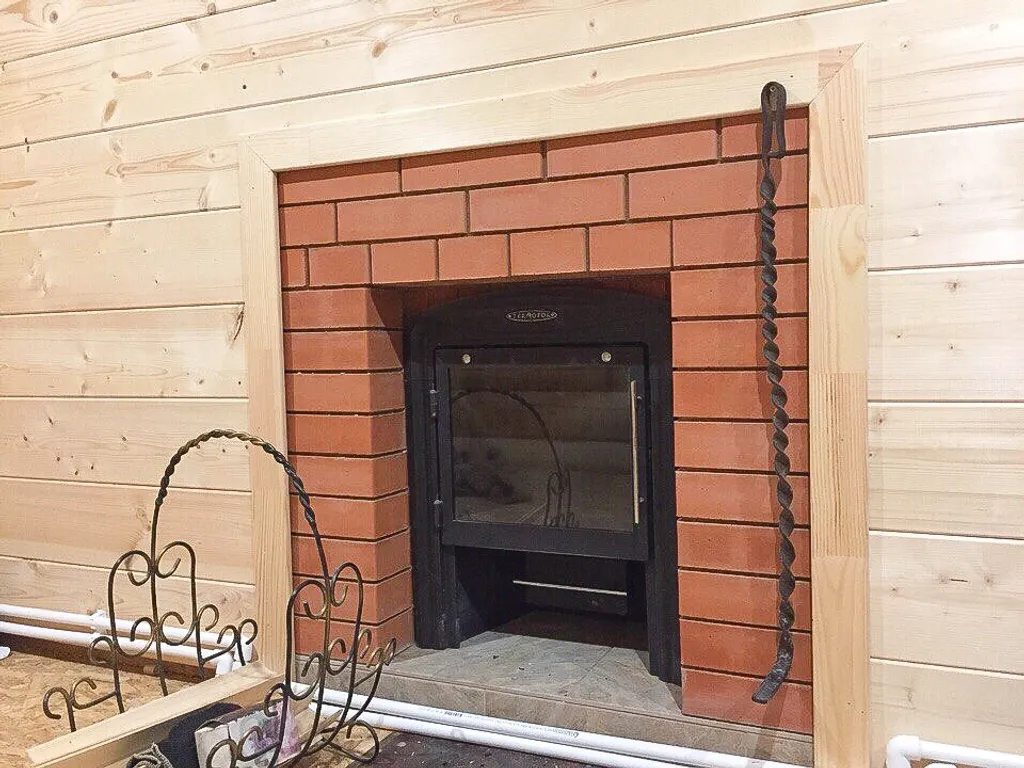 Семейный дом с баней у озера