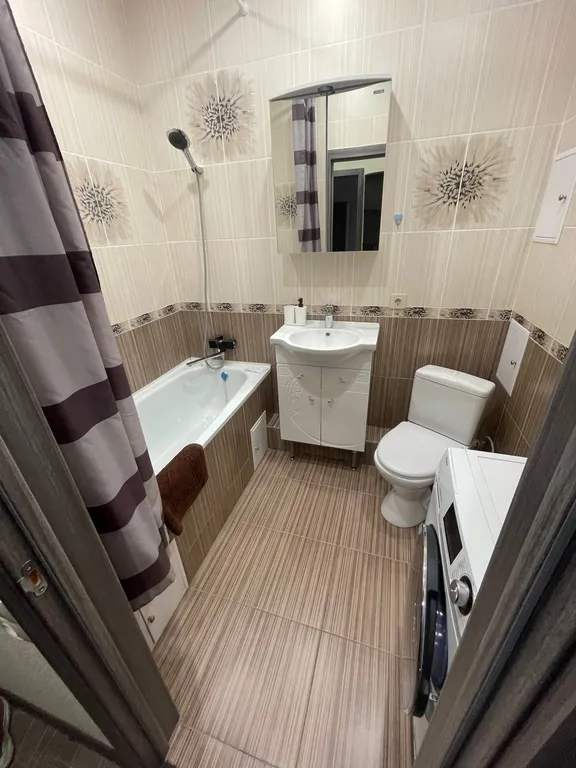 Квартира Однокомнатная квартира с тремя кроватями — Краснодар