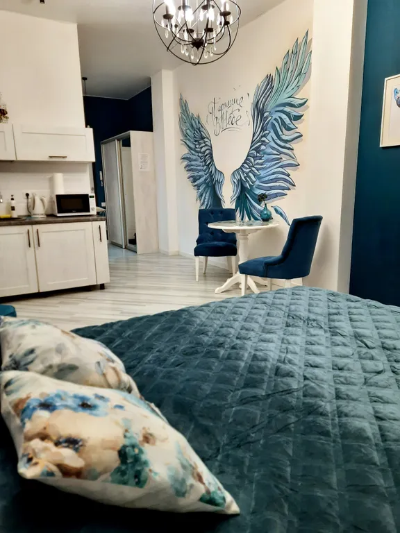 Парящие в небе - видовая квартира на самом высоком этаже в городе