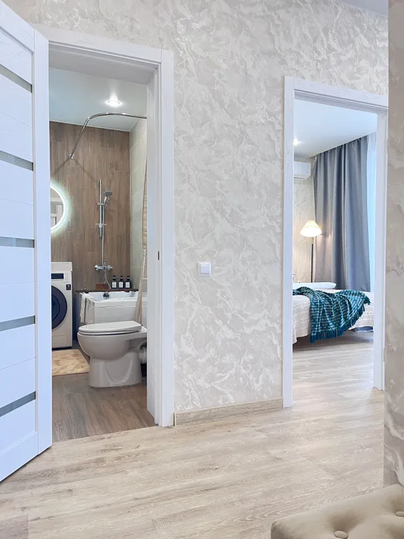 Квартира Квартира с отдельной спальней в Wellness-квартале у леса — Тюмень