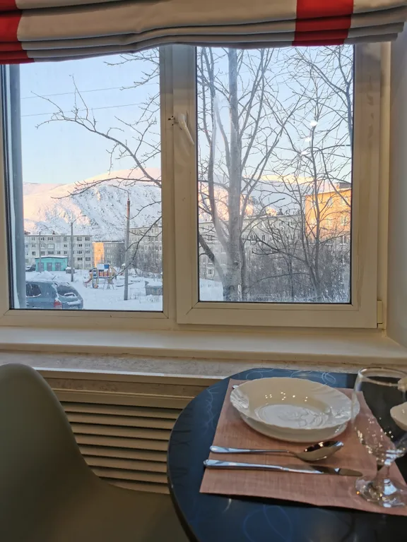 Аврора, сияние за окном