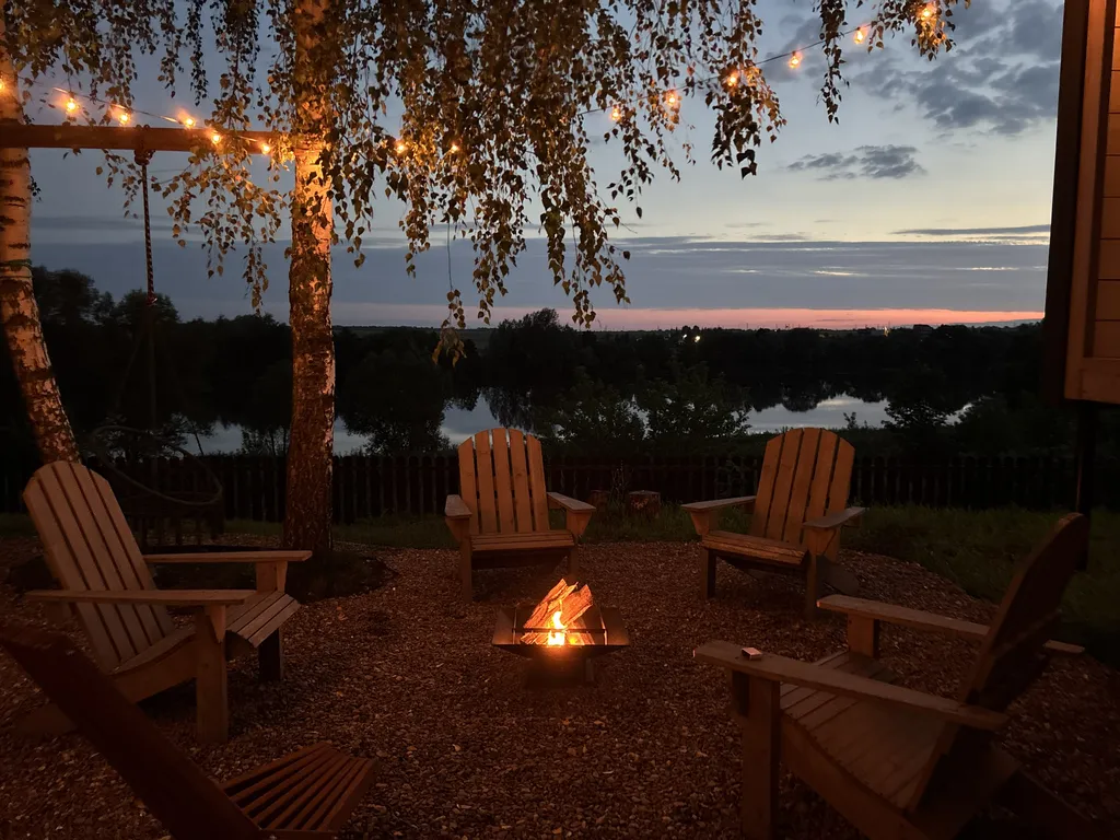 Коттедж Дом на берегу реки, Коломна — Елино