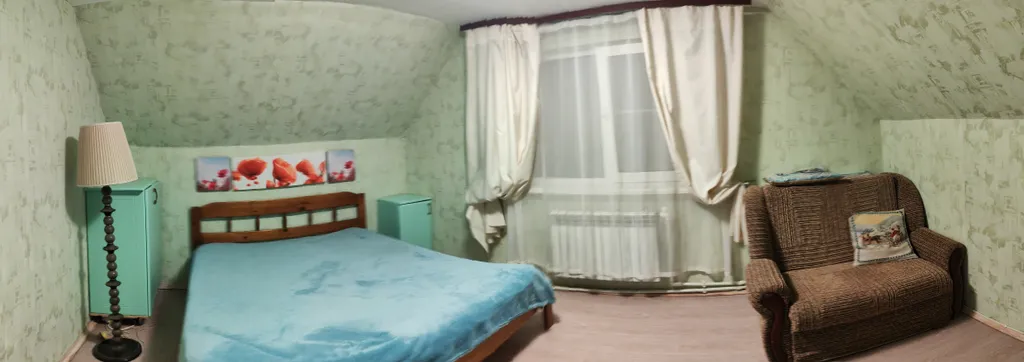 Теплый дом в русской деревне