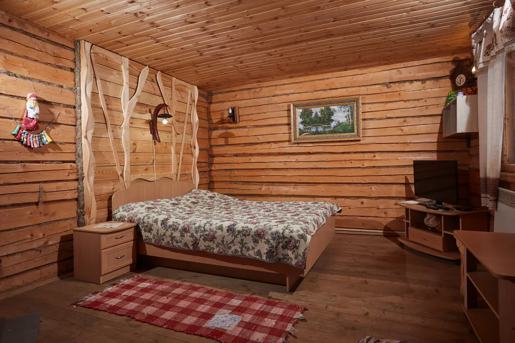 Домик с камином