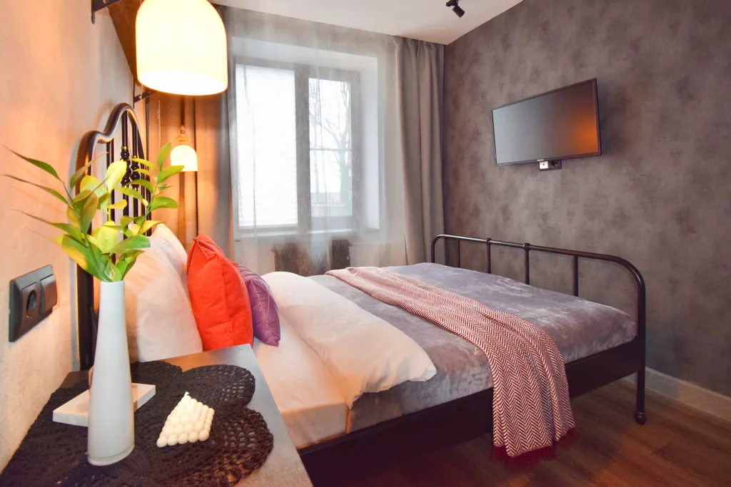 Квартира Квартира Дизайнерская евродвушка в сердце города — Кронштадт