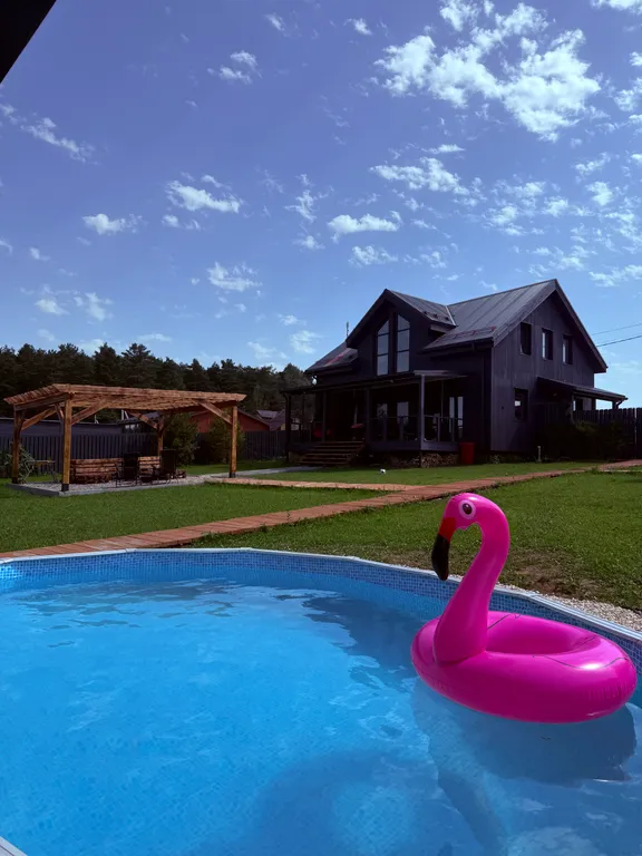 Коттедж Дом с баней и Сибирским чаном у леса и озера — аренда посуточно в Ступино