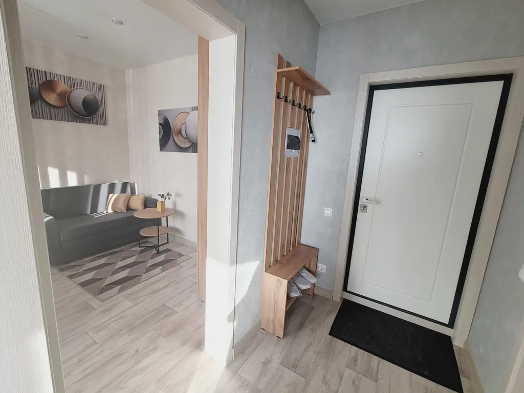 Светлая квартира для семьи и бизнес-путешественников