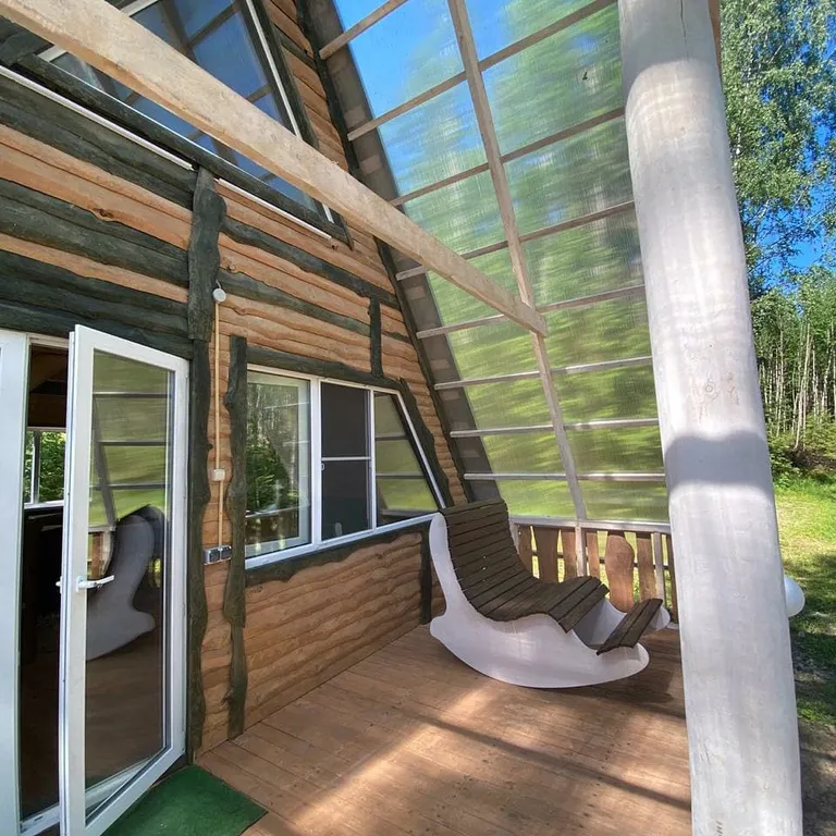 Авторский домик  В ЛЕСУ - "ШалаШик"