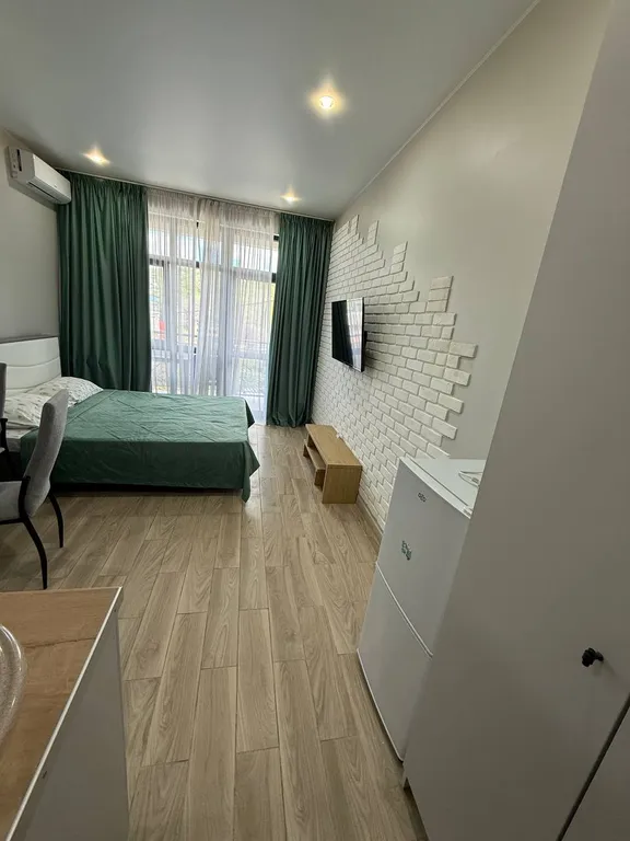 Апартаменты с двумя бассейнами на берегу моря