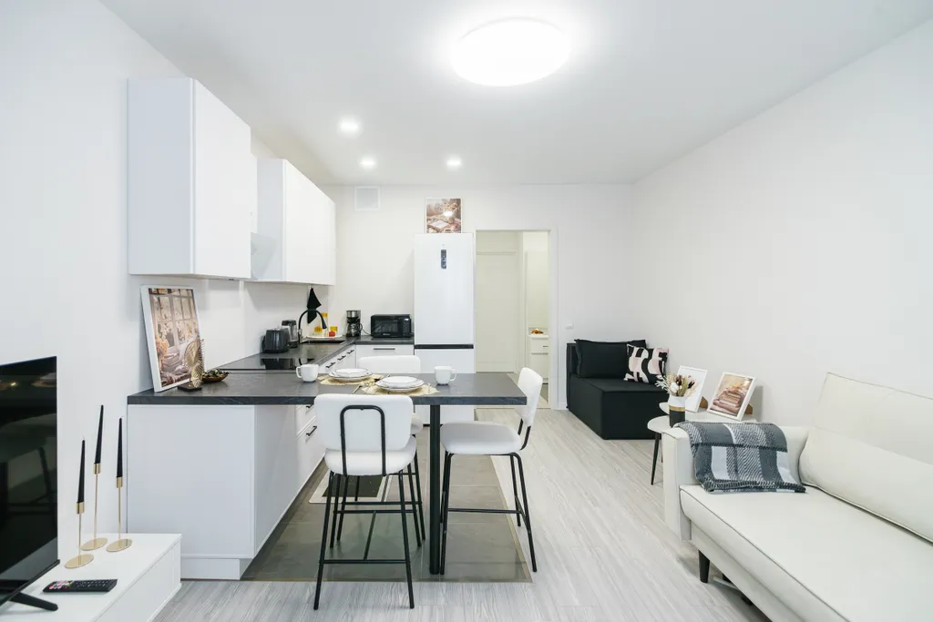 Новые апартаменты премиум-класса с отдельной спальней