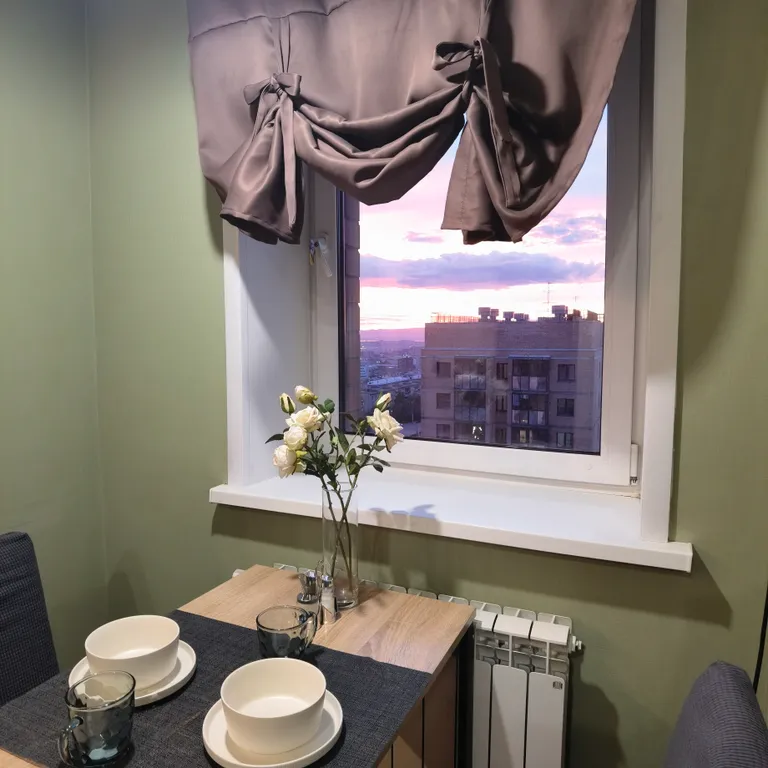 Студия в стиле Лофт с кондиционером в элитном доме