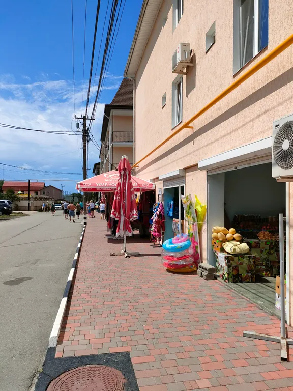 Квартира Квартира Уютная студия у моря — Беранда