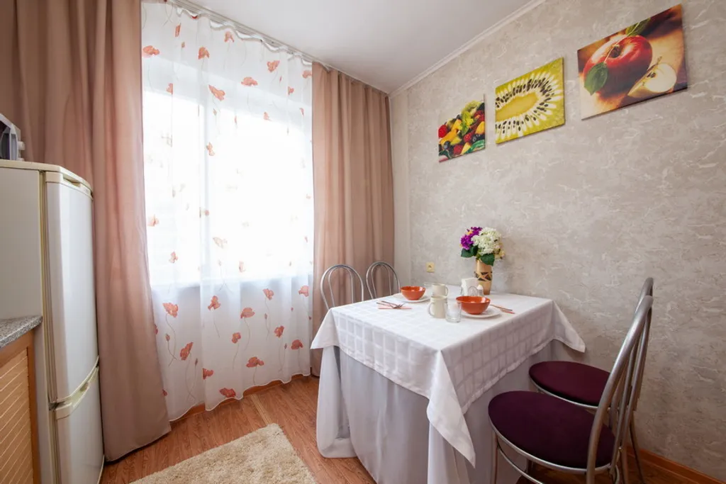 Двухкомнатная квартира, расположеная в новом центре города