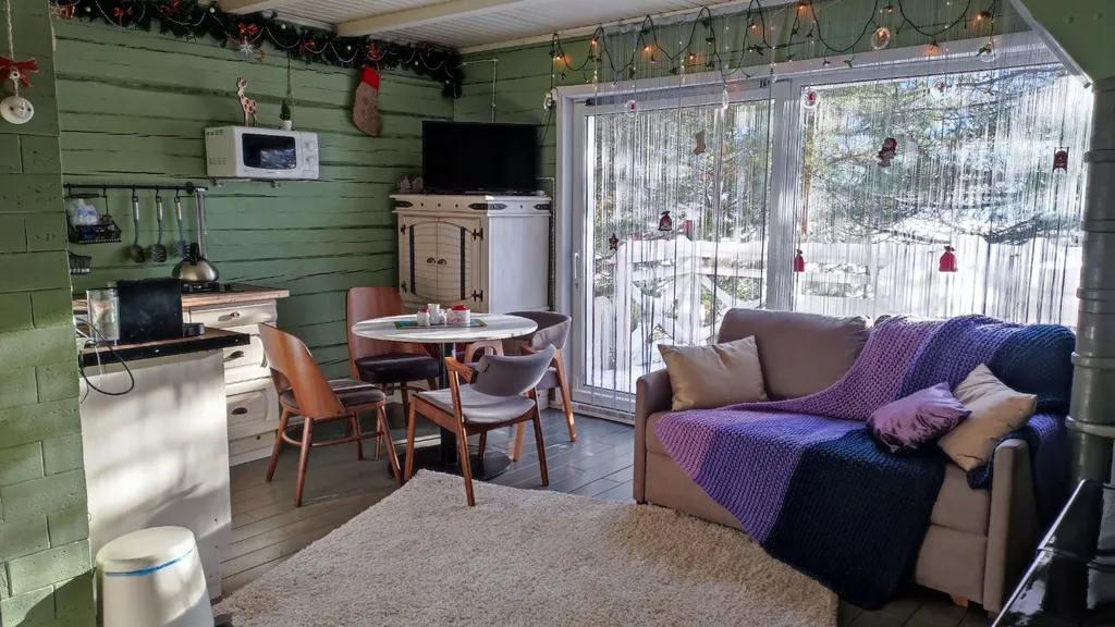 Коттедж Дом сканди с камином с видом на озеро — аренда посуточно в Артыбаш