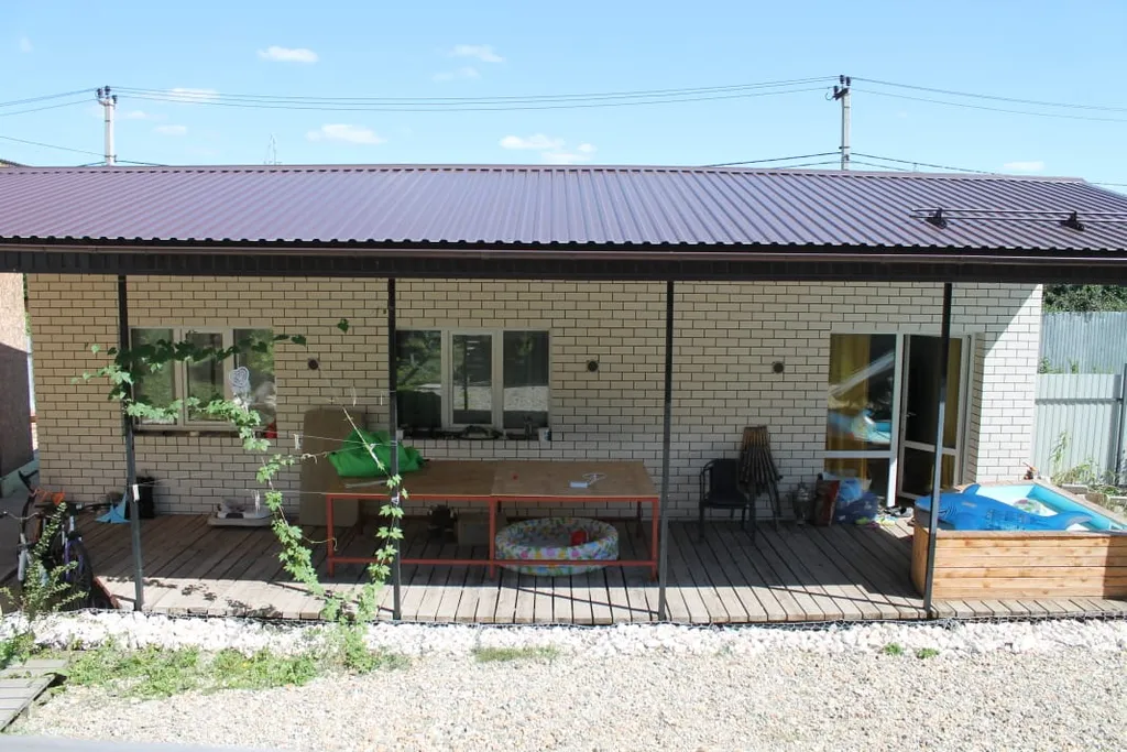 Коттедж Фэмили Хаус с мини бассейном и баней