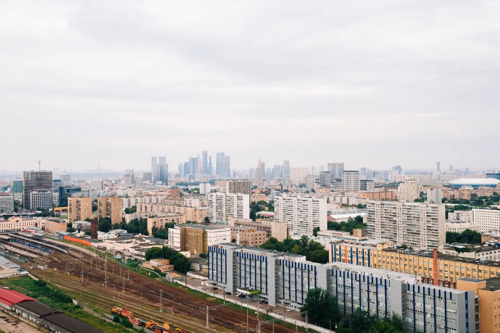 Квартира Квартира Gray stone на на 30 этаже небоскреба Савеловский Сити — Москва