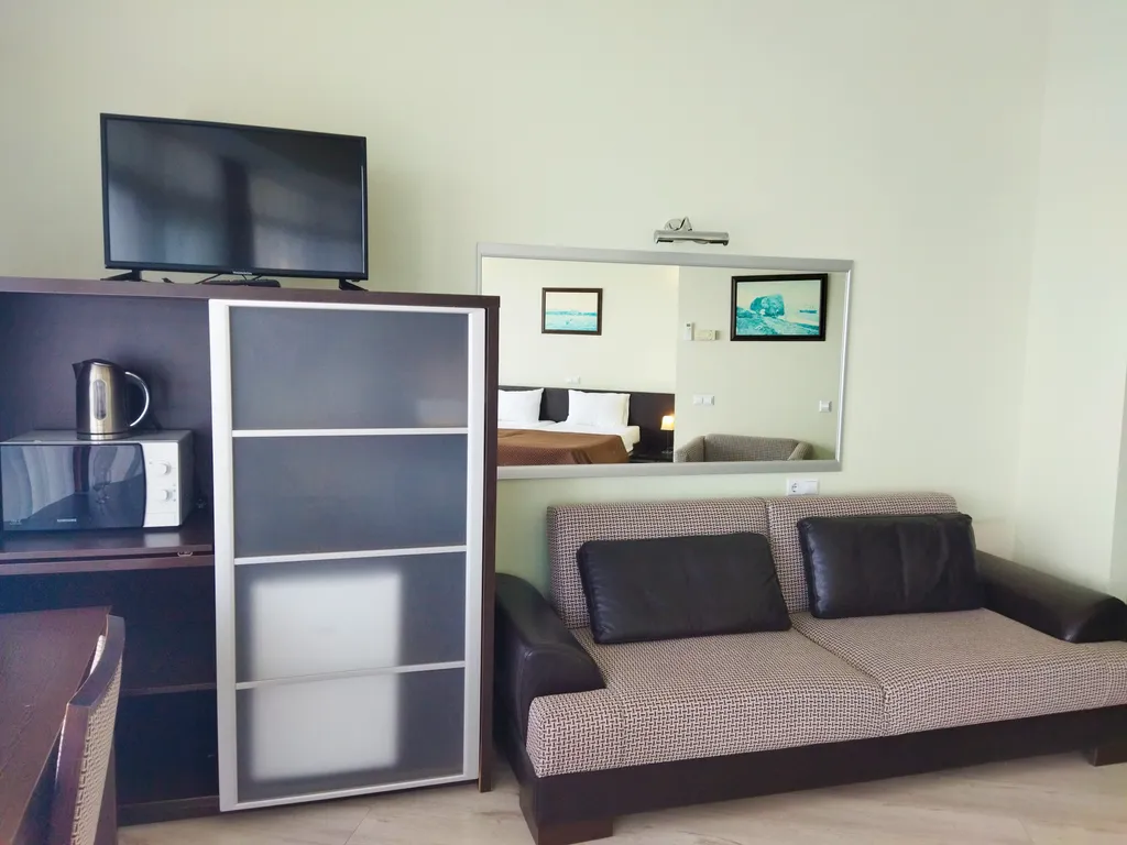 Апартаменты в отеле Аквапарк возле моря