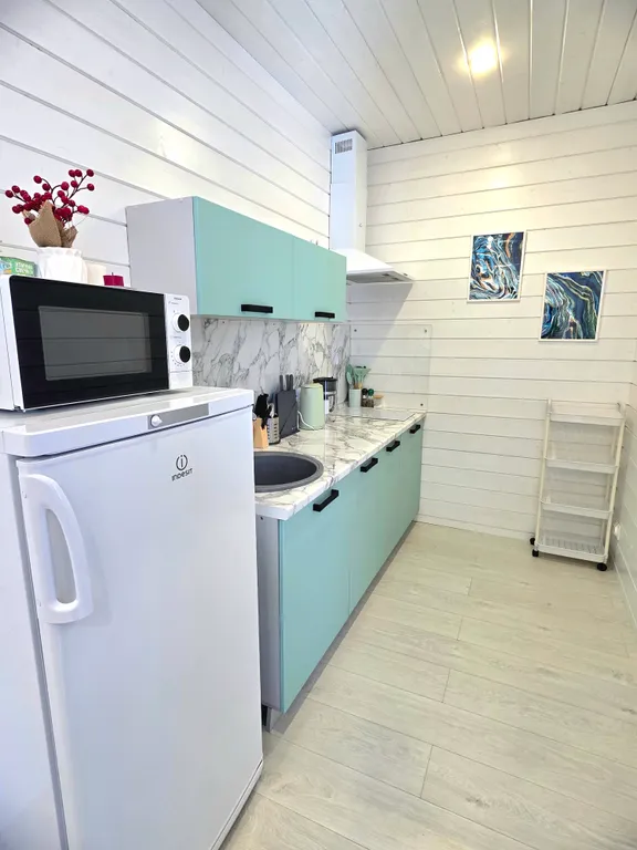 Дом Уютный на заливе реки Нерль с видом на лес