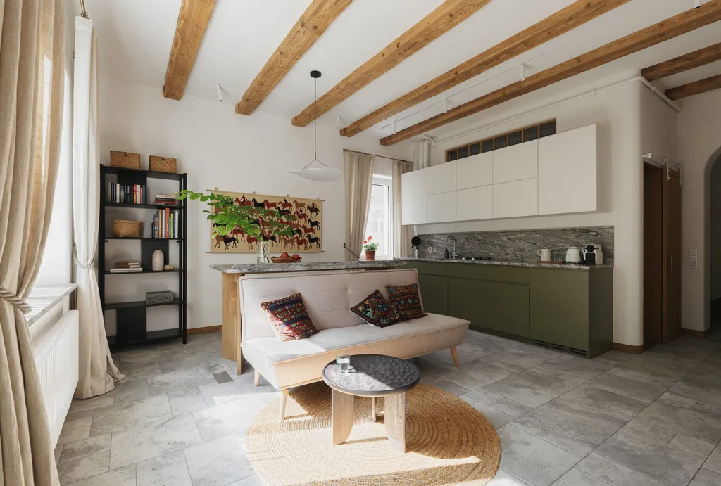 Апартаменты с балконом в историческом районе Калининграда