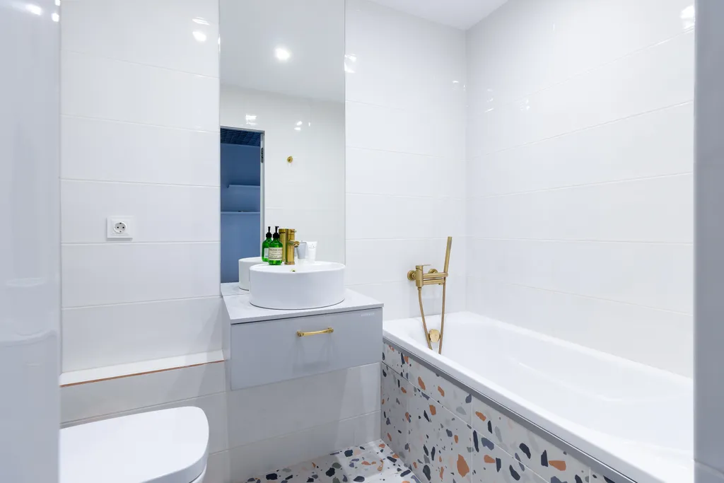 Двухуровневая студия с панорамным видом на город