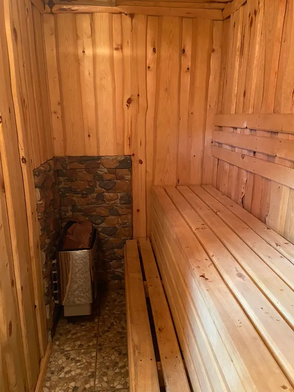 Дом с сауной в деревне