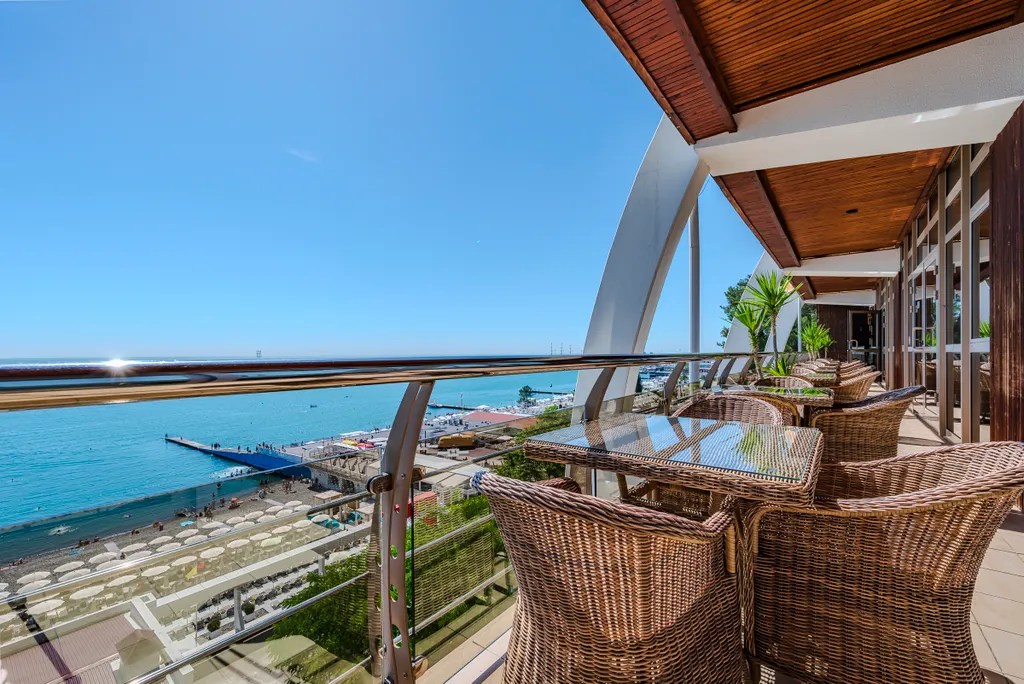 Двухкомнатные апартаменты Family с панорамным видом на море