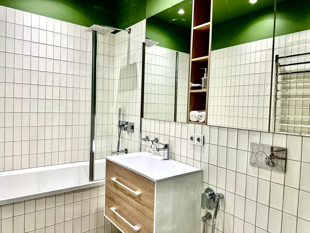 Квартира Квартира Дизайнерская студия с видом на Москва-Сити — Москва